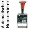 Paginierstempel mit fortlaufenden Nummern